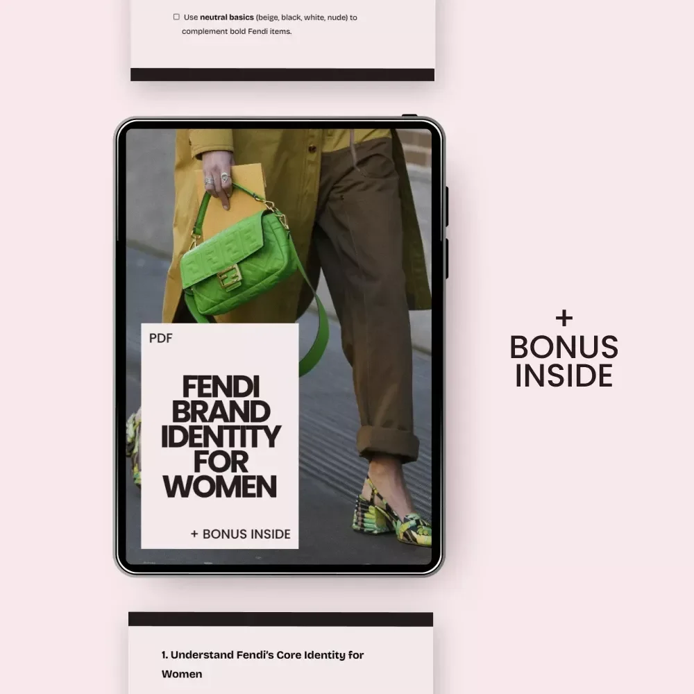 Fendi Brand Identity for Women Checklist – Luxury Style Guide, Capsule Wardrobe Planner & AI Styling Tool | fendi brand identity for women