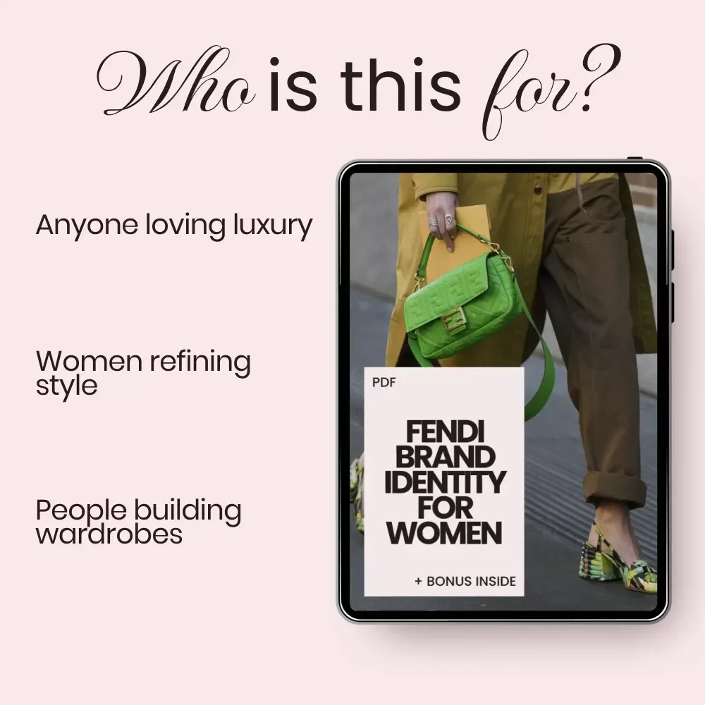 Fendi Brand Identity for Women Checklist – Luxury Style Guide, Capsule Wardrobe Planner & AI Styling Tool | fendi brand identity for women