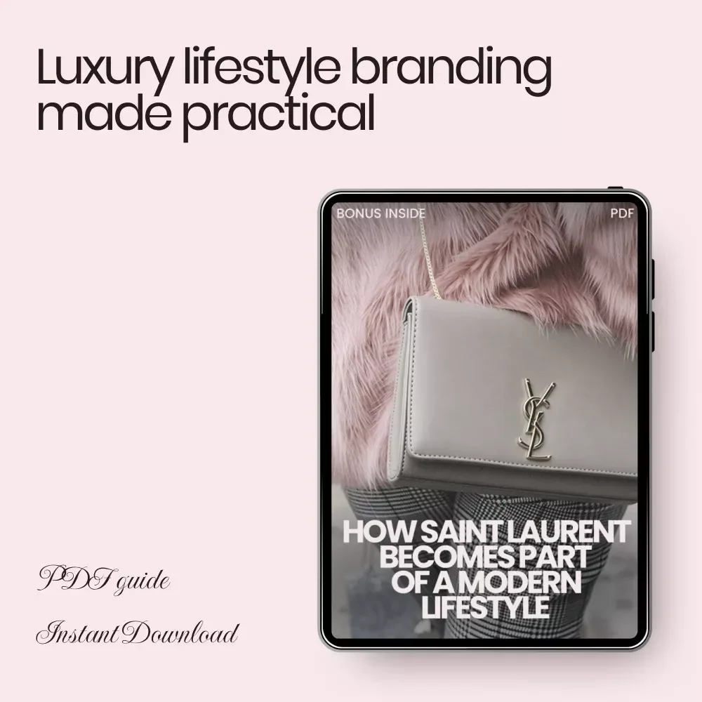 How Saint Laurent Becomes Part of a Modern Lifestyle – Complete Branding Guide on how saint laurent connects with lifestyle, Luxury Identity Strategy & AI Audience Insights