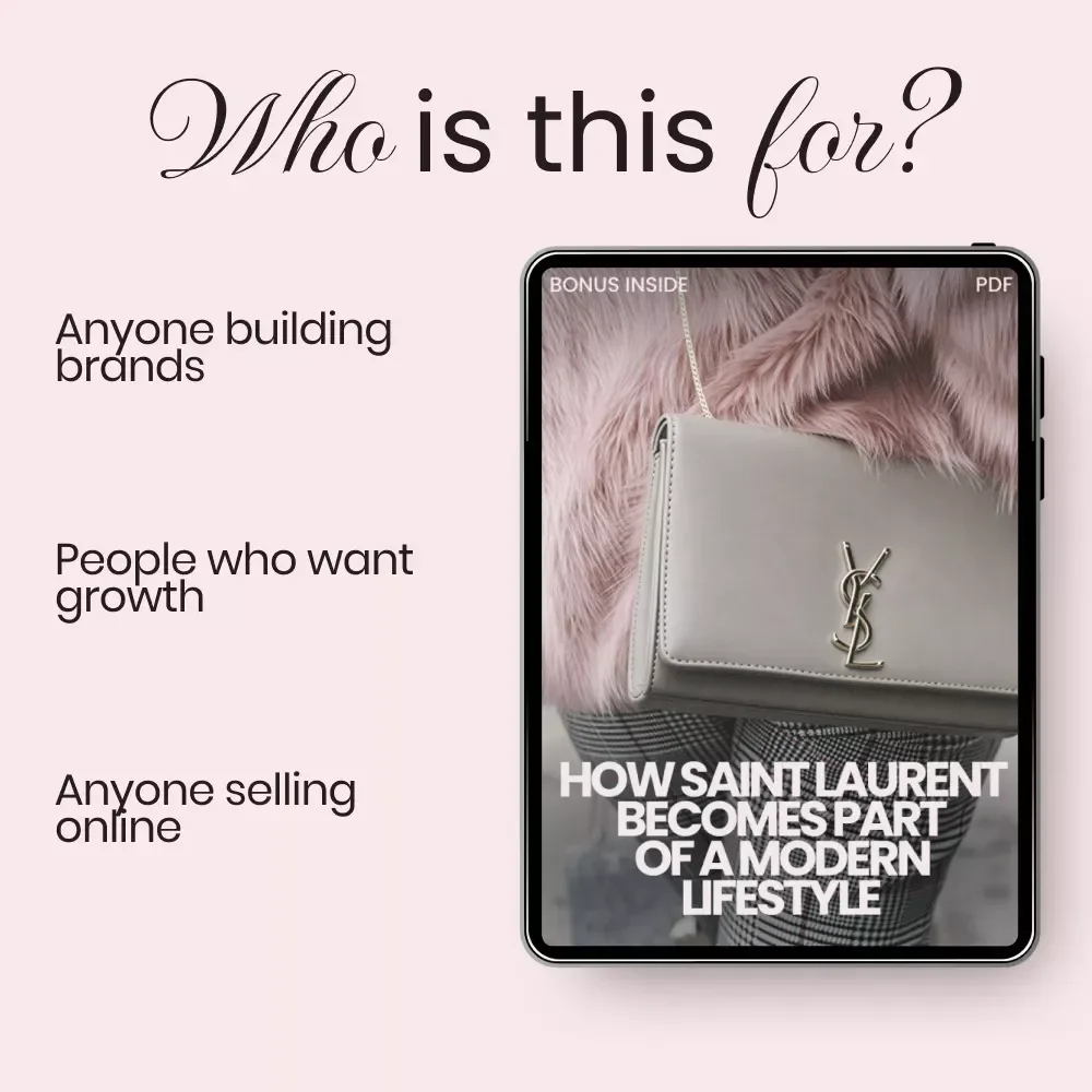 How Saint Laurent Becomes Part of a Modern Lifestyle – Complete Branding Guide on how saint laurent connects with lifestyle, Luxury Identity Strategy & AI Audience Insights