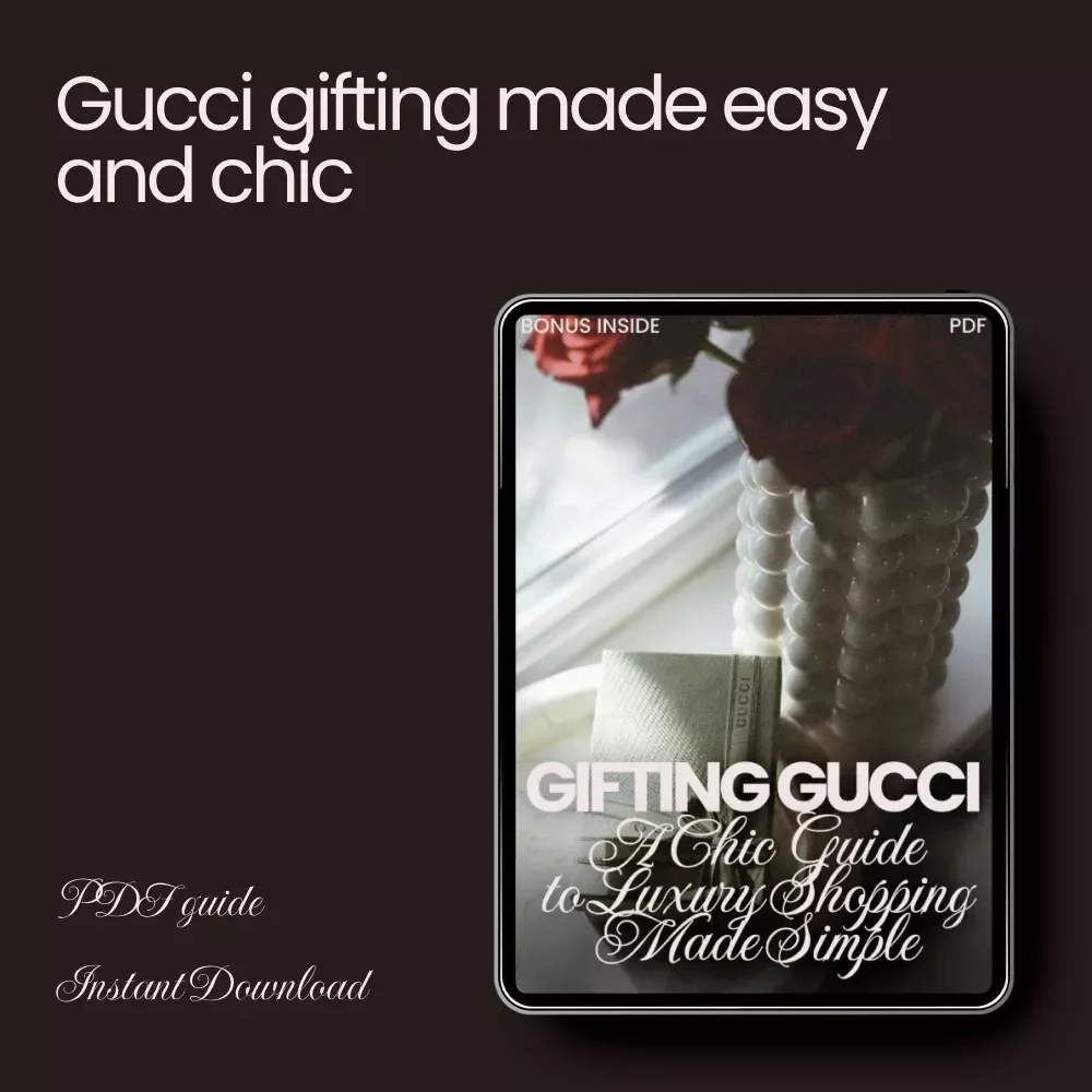 Gifting Gucci: A Chic Guide to Luxury Shopping Made Simple – Your Ultimate Gucci Shopping Guide for Gifts