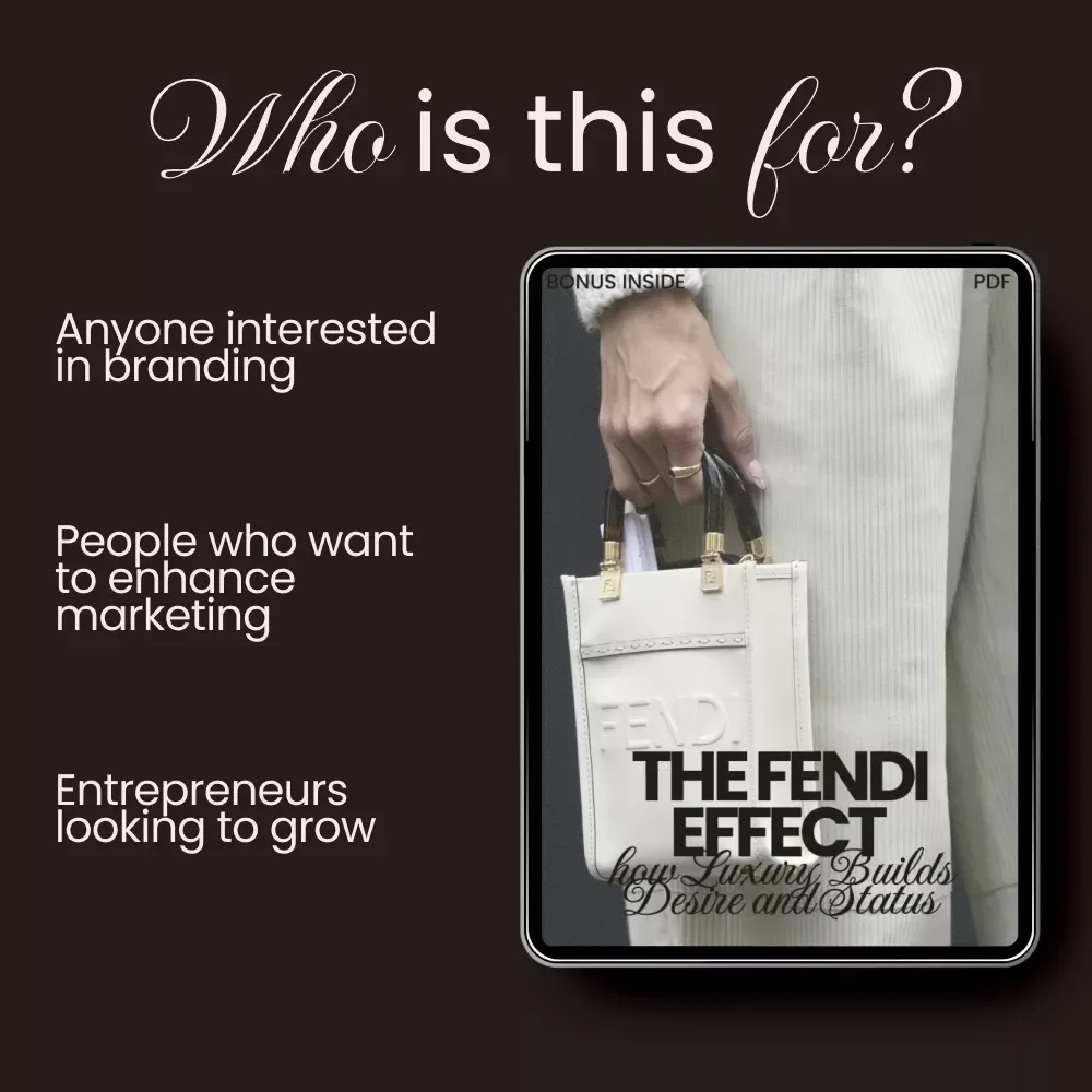 The Fendi Effect: How Luxury Builds Desire and Status – Digital Guide for Aspiring Brands
