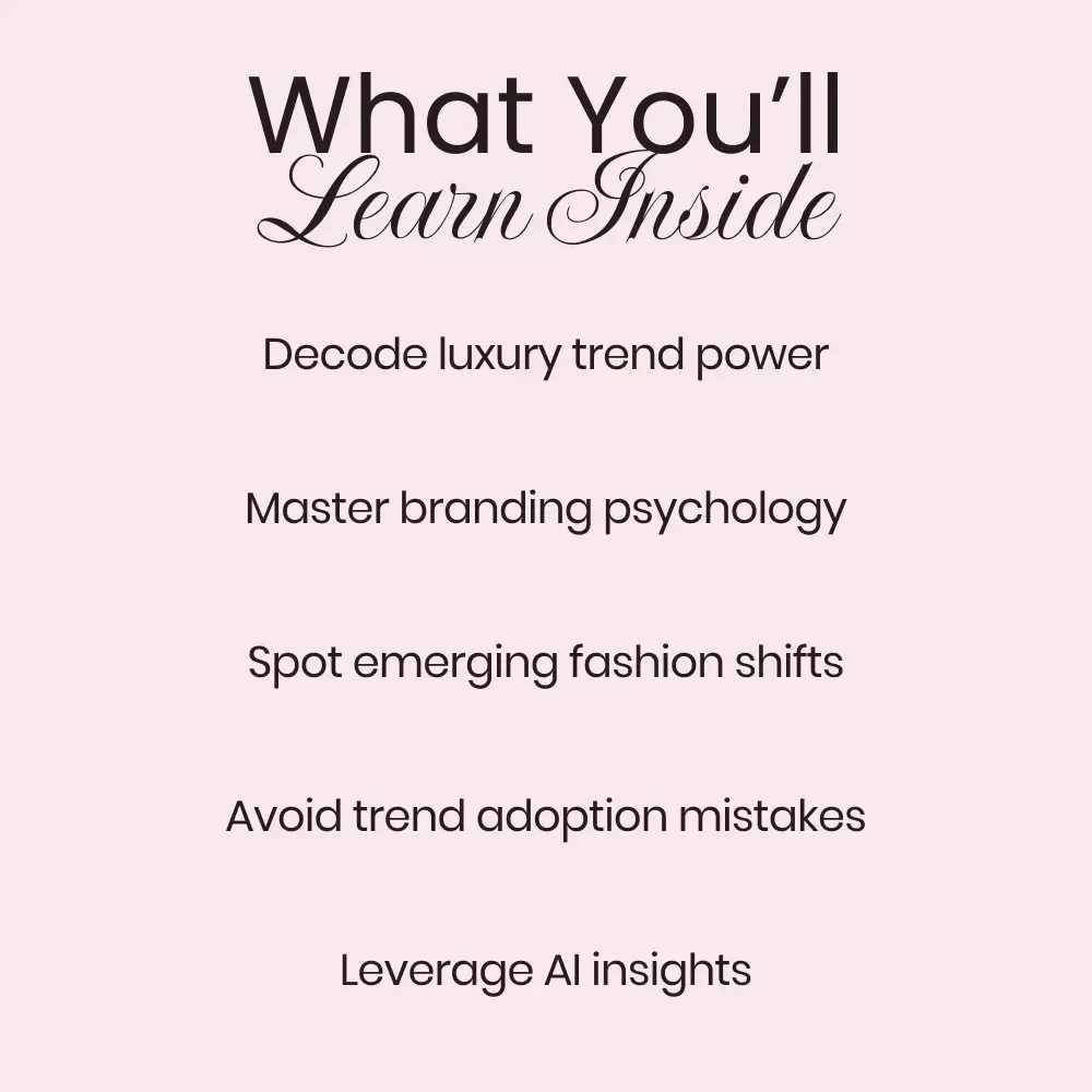 Gucci & the Trend Machine: How a Brand Shapes Fashion Futures – eBook Guide on how gucci influences fashion trends, Luxury Branding & Trend Forecasting Digital Download