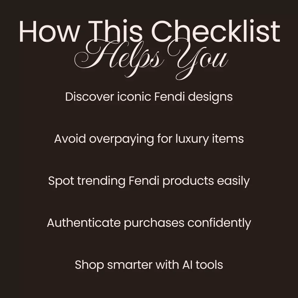 Fendi Shopping Tips for Beginners - Your Ultimate Checklist for Luxury Shopping