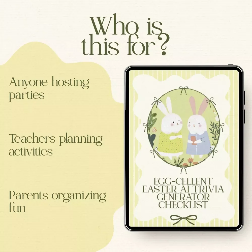Egg-cellent Easter AI Trivia Generator Checklist | AI Easter Trivia Questions Generator Guide for Parties, Classrooms & Family Game Night Fun