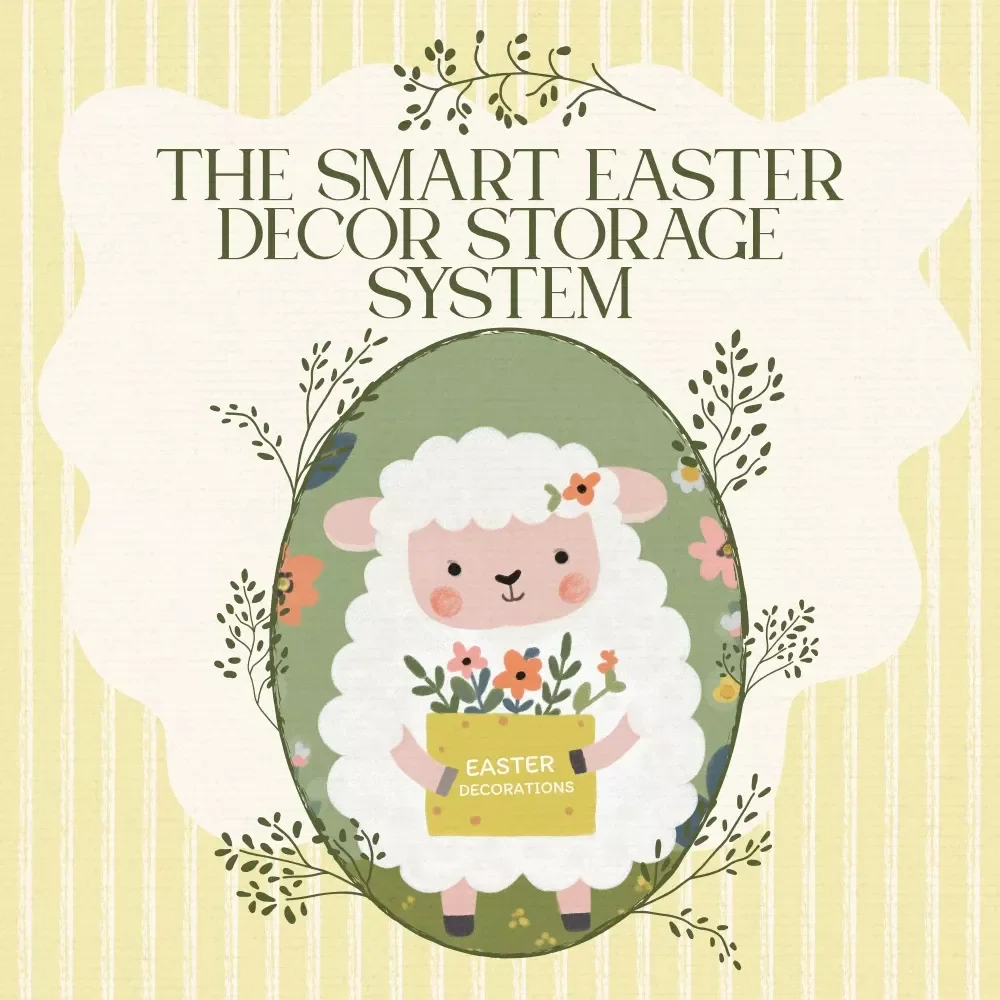 The Smart Easter Décor Storage System: Your Ultimate Checklist for Storing Easter Decorations Properly