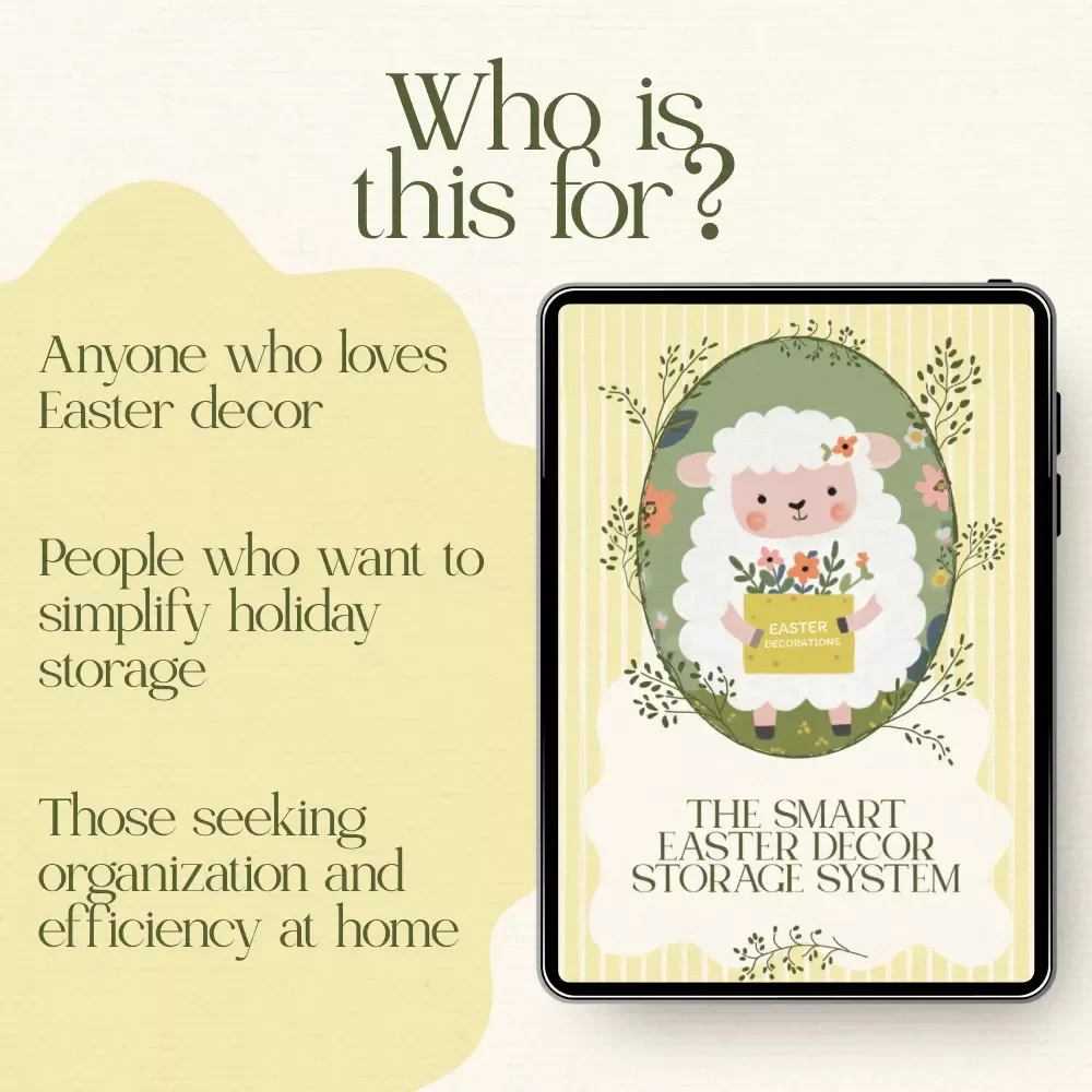 The Smart Easter Décor Storage System: Your Ultimate Checklist for Storing Easter Decorations Properly