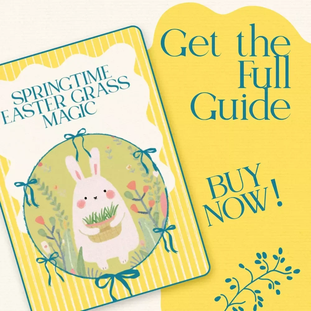Springtime Easter Grass Magic: A DIY Guide on how to make your own easter grass for Beautiful Handmade Easter Baskets, Creative Holiday Decor & Family Craft Projects
