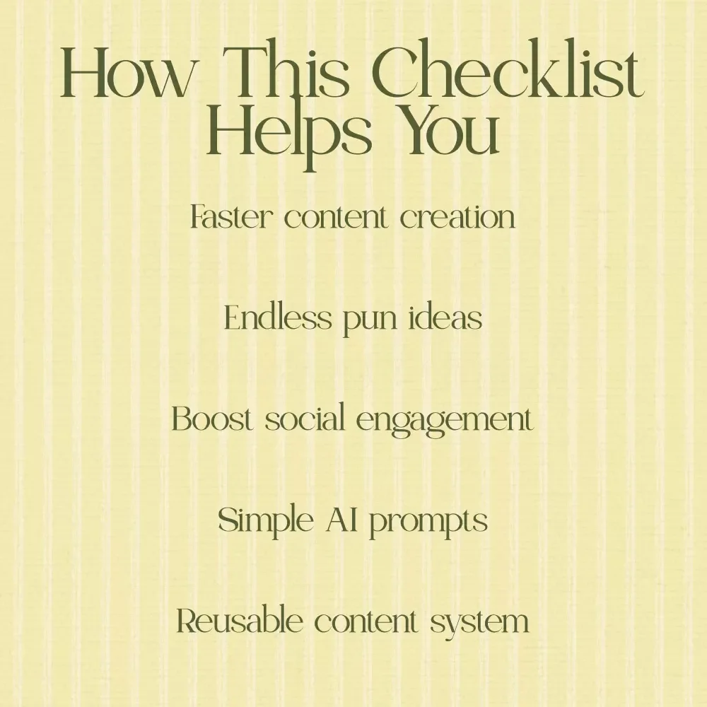 Crack Up Your Creativity: AI Easter Puns Checklist – How to use ai to generate easter puns list for Social Media, Cards & Spring Marketing