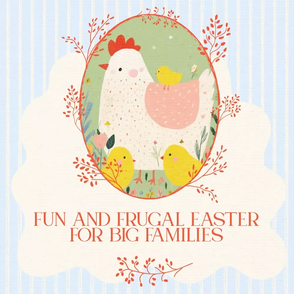 Fun and Frugal Easter for Big Families: A Practical Guide to Cheap Easter Activities for Large Families, Budget-Friendly Games, Treats & Celebration Ideas