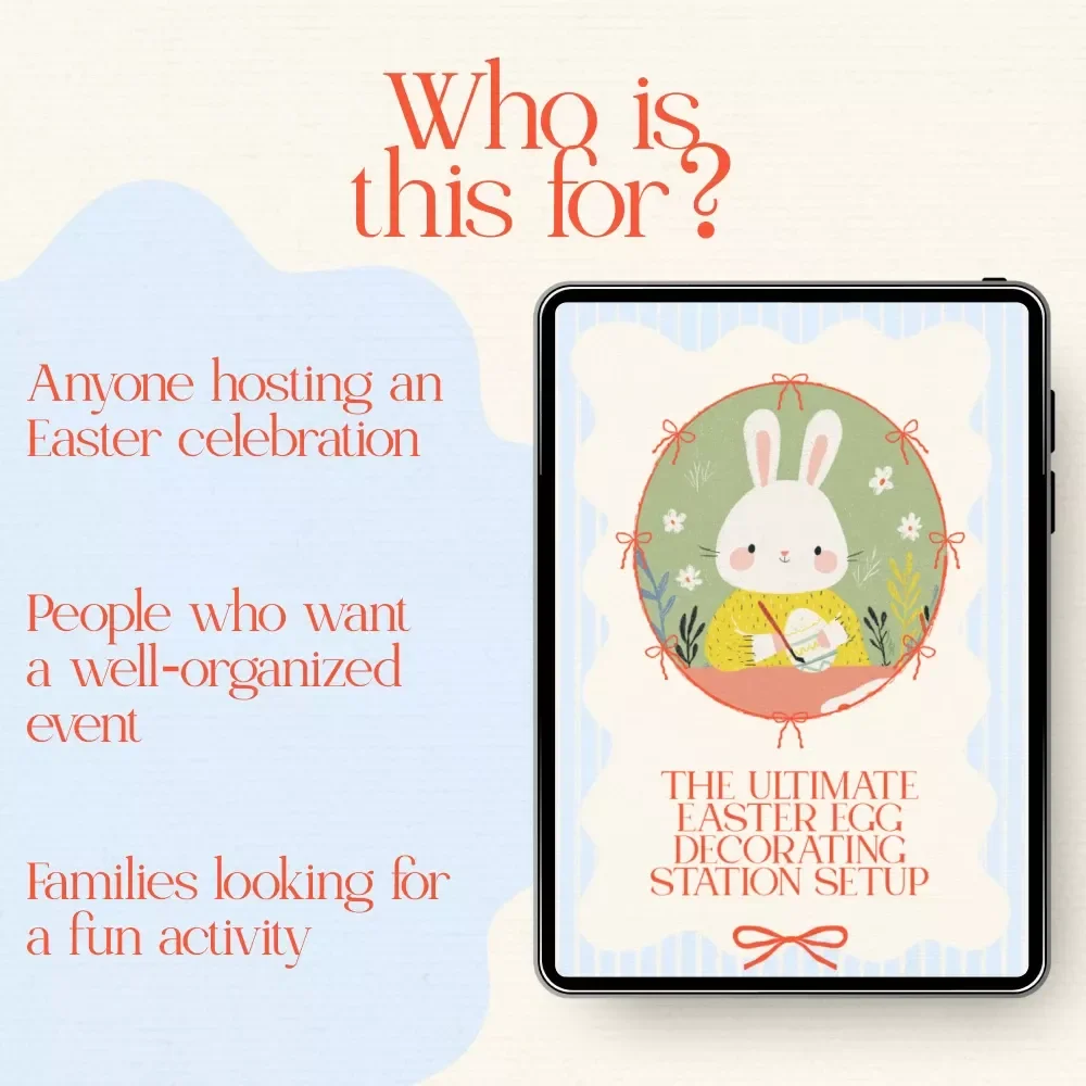 The Ultimate Easter Egg Decorating Station Setup - A Complete Checklist for Organizing Your Easter Egg Decorating Station