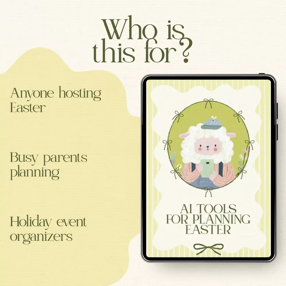 AI Tools for Planning Easter – Printable Checklist & Smart Guide | ai tools to plan easter Celebration, Egg Hunt, Party & Basket Ideas
