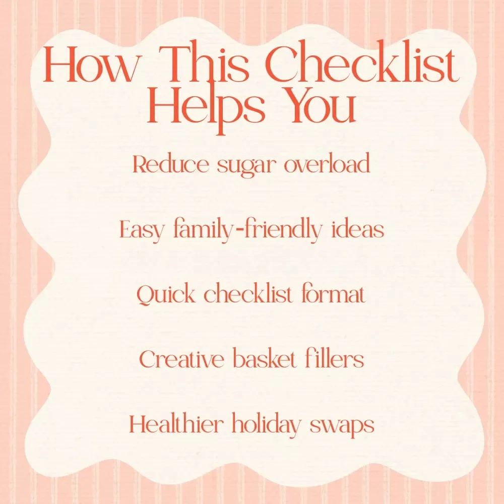 Easter Treats Without Chocolate – Printable Checklist with Easter Chocolate Alternatives Ideas for Kids, Families & Classroom Parties