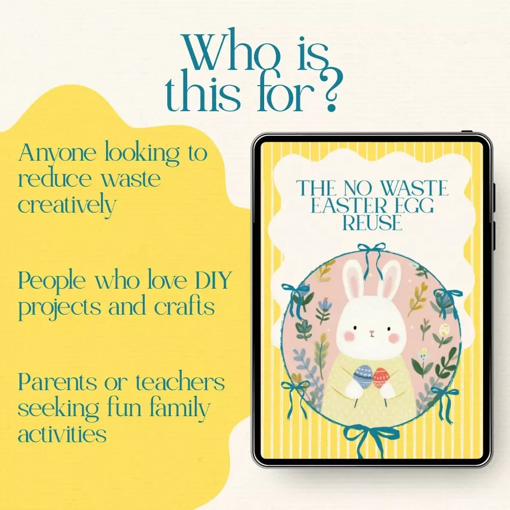 The No Waste Easter Egg Reuse - Creative Ways to Reuse Plastic Easter Eggs Digital Checklist