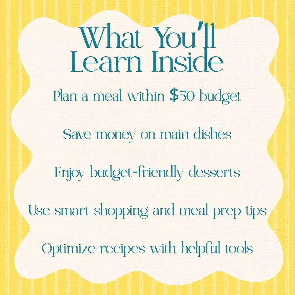 Easter Feast on Fifty Dollars: Budget-Friendly Easter Dinner Guide eBook