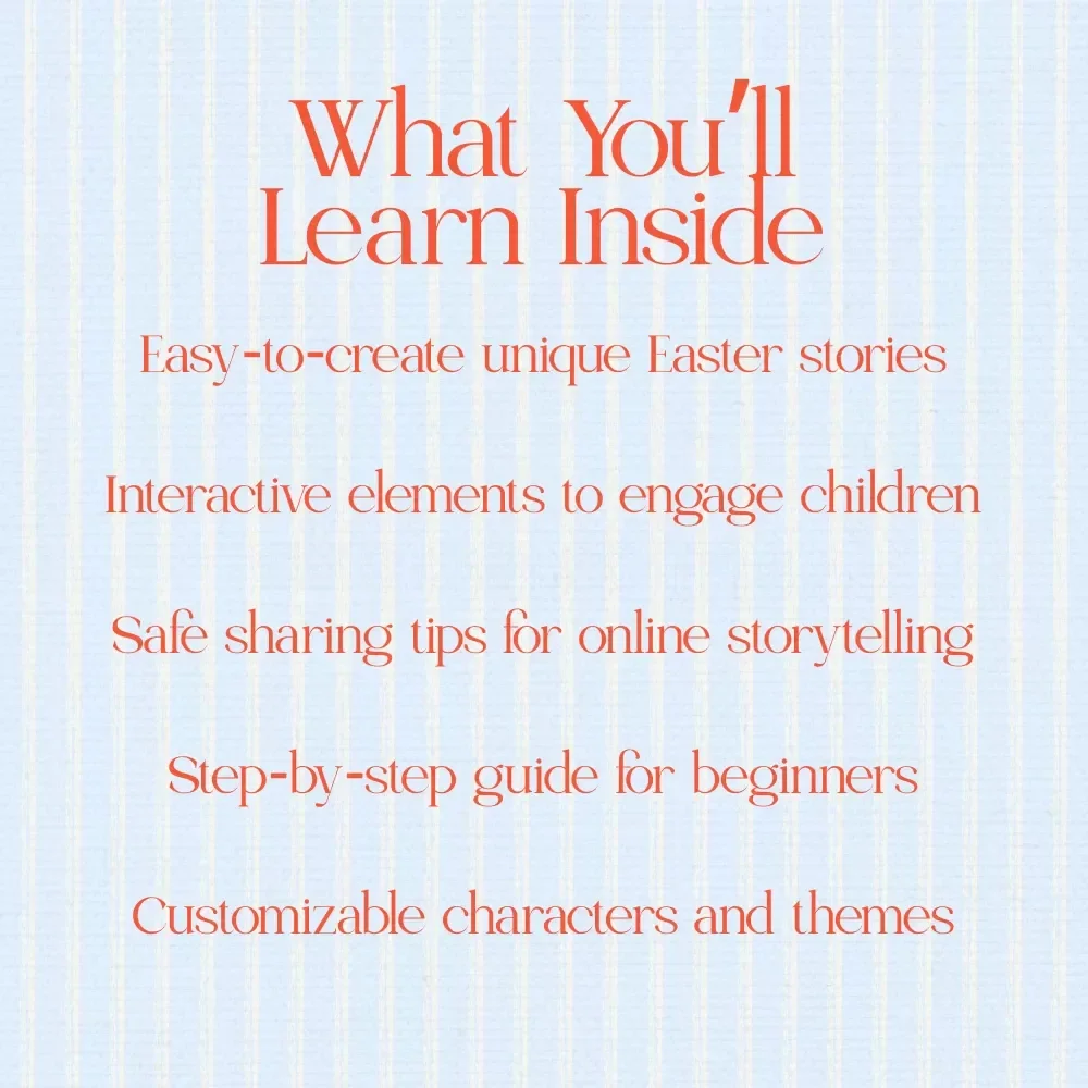Easter Stories Made Just for Kids with AI - Personalized Easter Story Guide