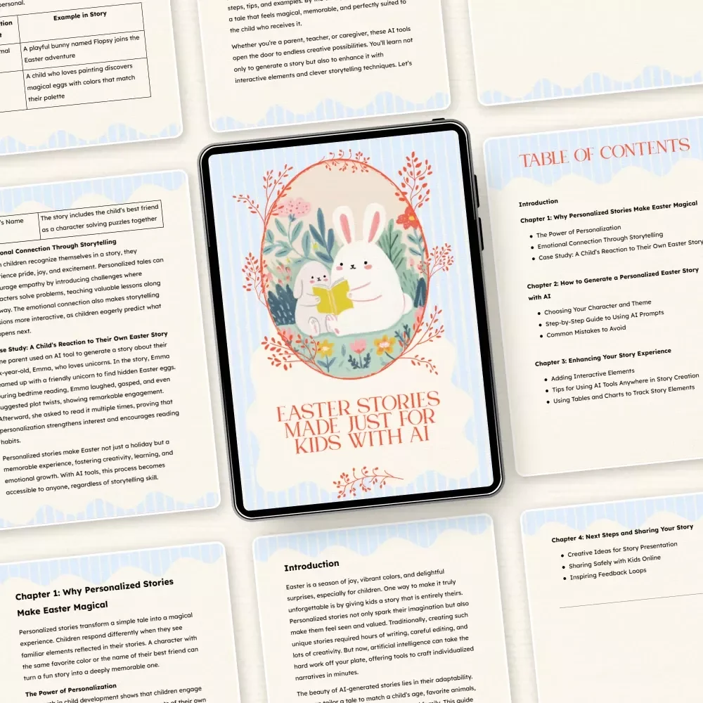 Easter Stories Made Just for Kids with AI - Personalized Easter Story Guide