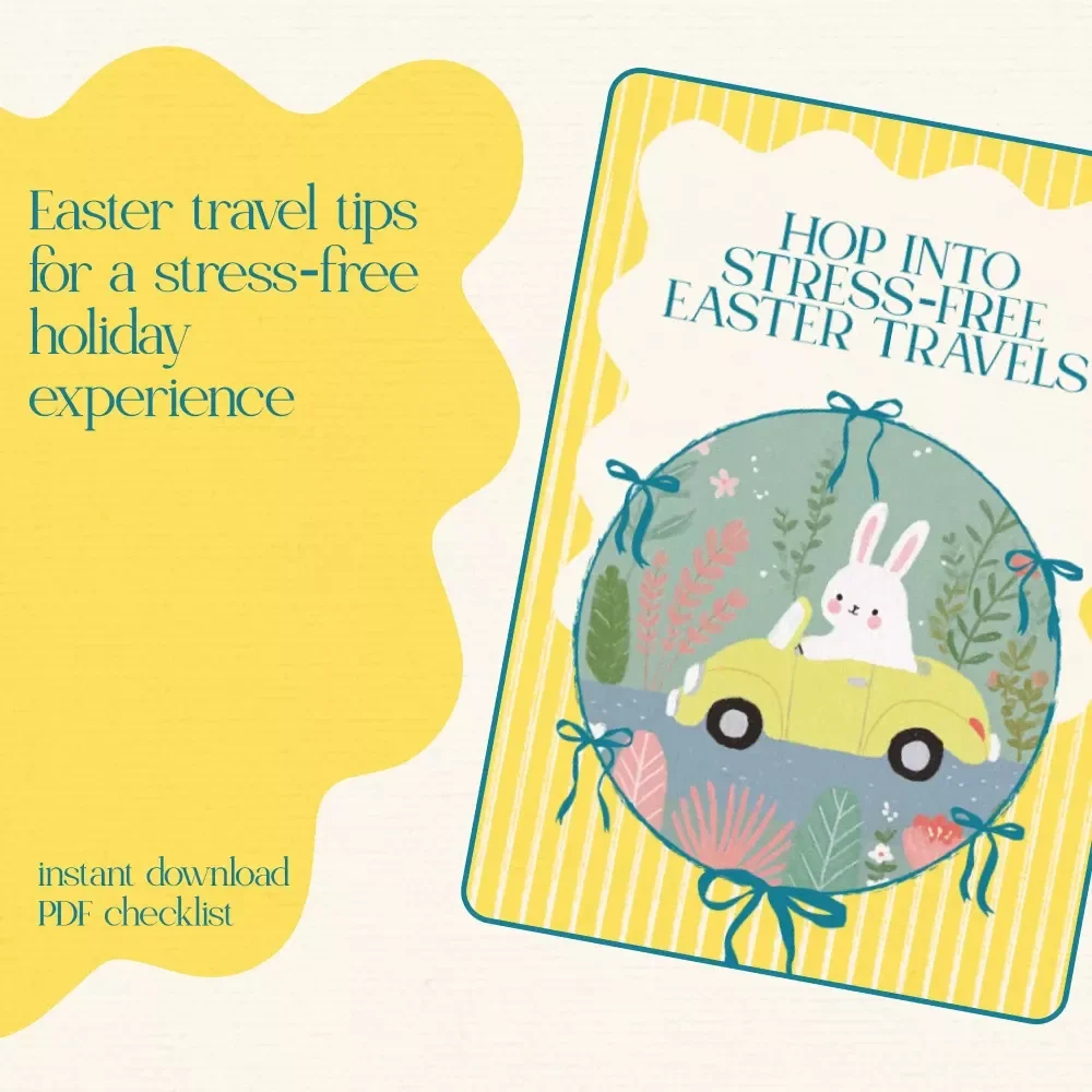 Hop Into Stress-Free Easter Travels Checklist – Your Essential Easter Holiday Travel Tips Digital Download