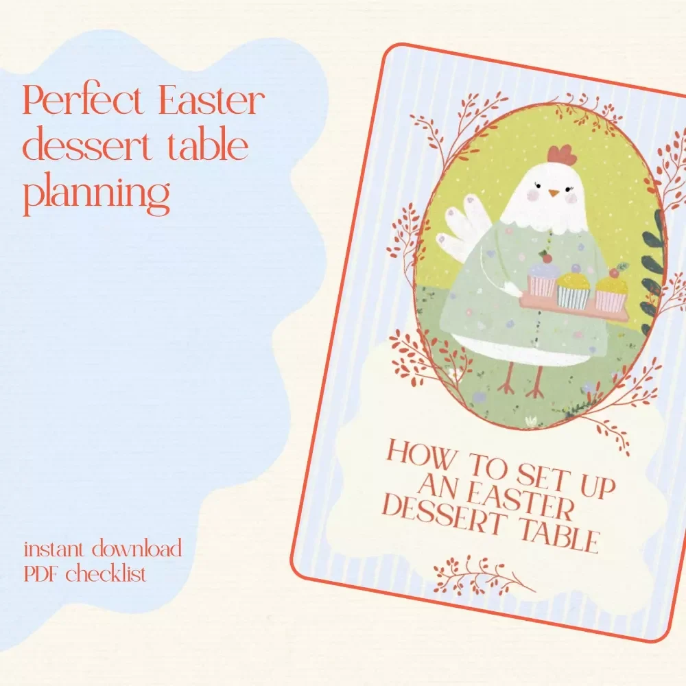 How to Set Up an Easter Dessert Table | Easter Dessert Table Setup Ideas Checklist for Picture-Perfect Spring Parties
