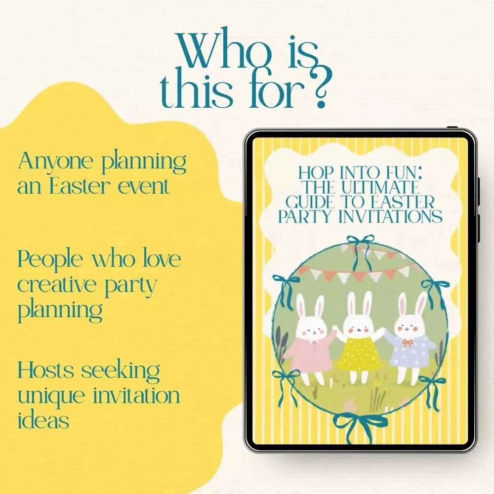 Hop Into Fun: The Ultimate Guide to Easter Party Invitations – Perfect Wording, Design & More