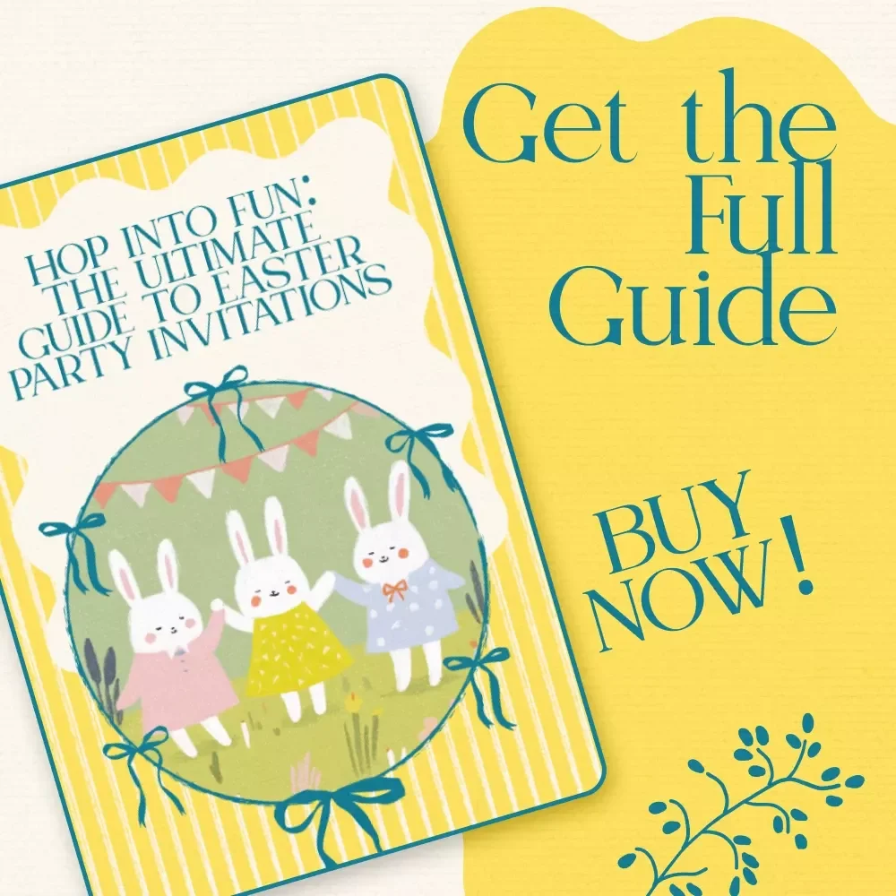 Hop Into Fun: The Ultimate Guide to Easter Party Invitations – Perfect Wording, Design & More