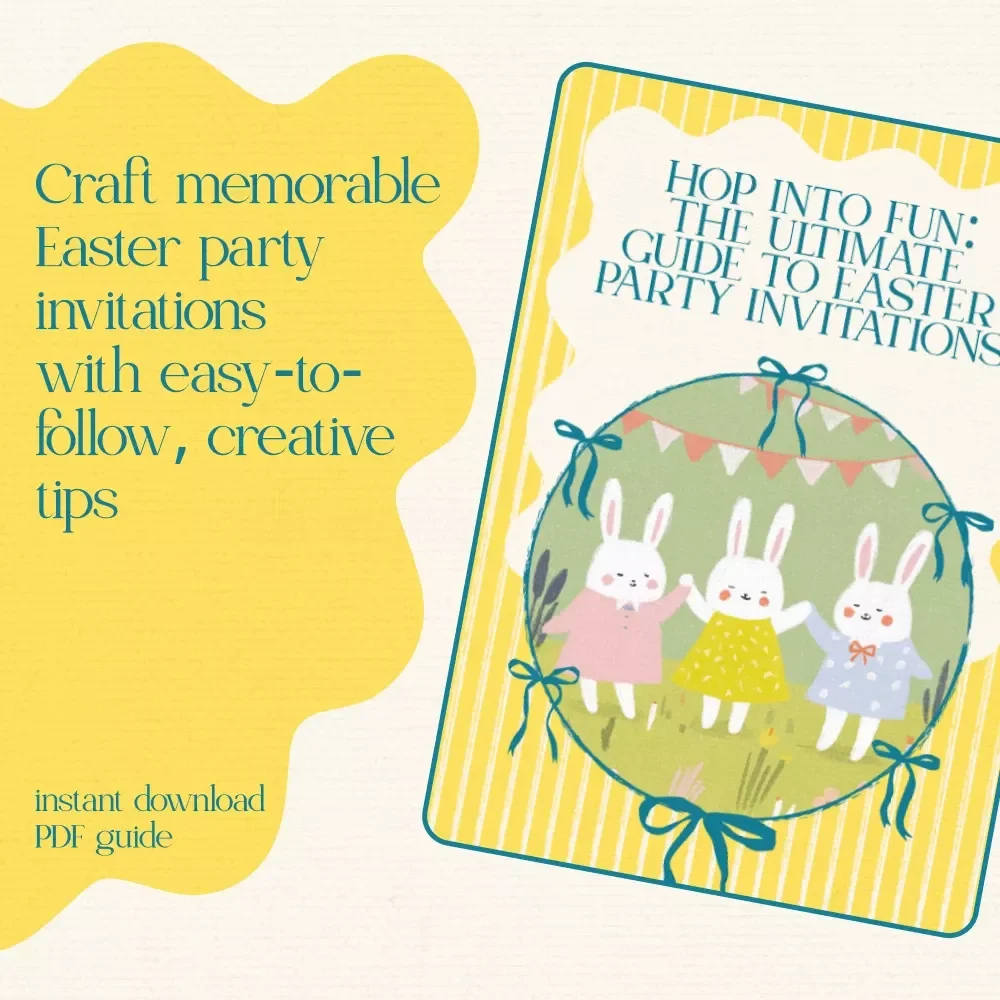 Hop Into Fun: The Ultimate Guide to Easter Party Invitations – Perfect Wording, Design & More