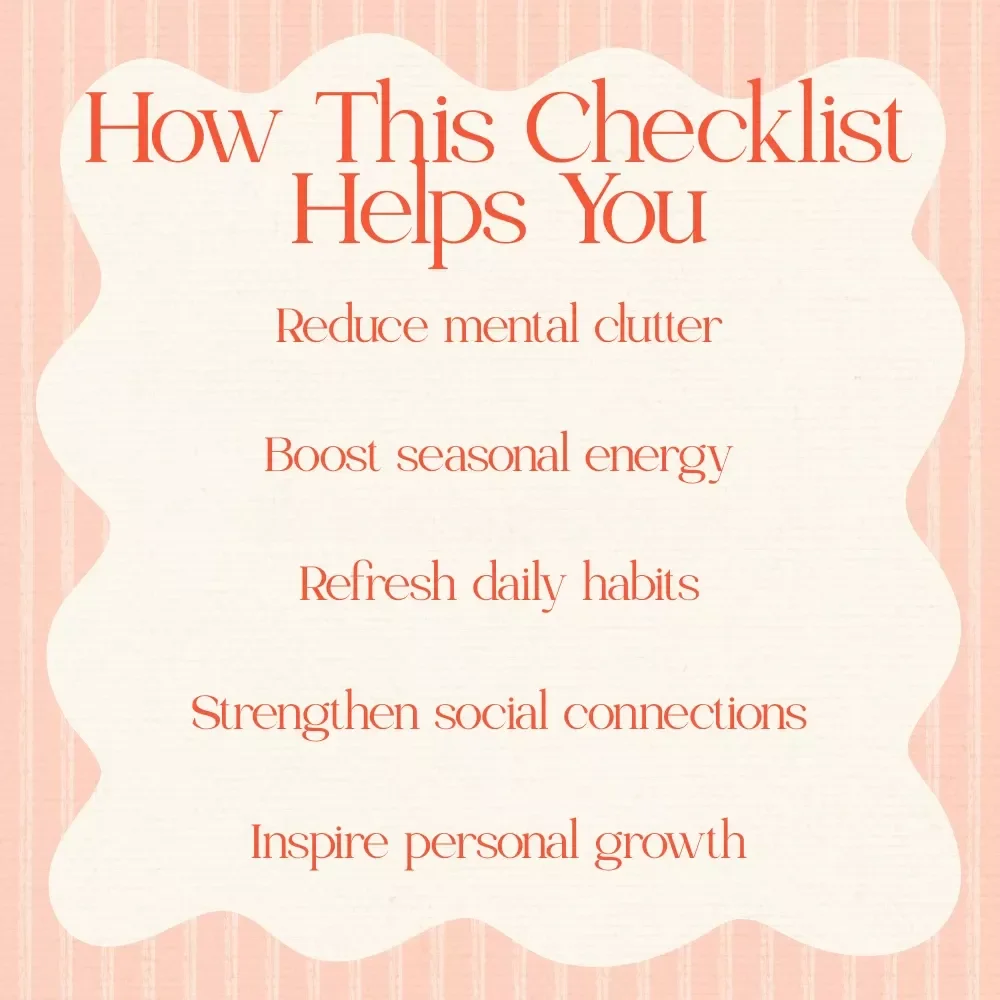 Spring Forward: Your Feel-Good Easter Checklist – Spring Mental Health Tips Around Easter, Digital Wellness Guide & Self-Care Checklist