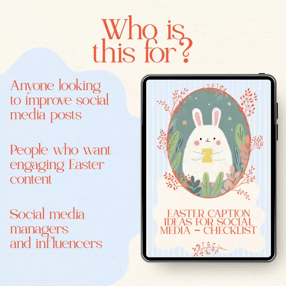 Easter Caption Ideas for Social Media – Checklist | Fun & Shareable Ideas for Engagement