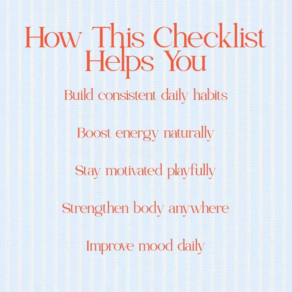 Spring Into Shape: The Easter Fitness Challenge Checklist – Printable Easter Fitness Challenge for Spring Wellness Routine & Healthy Habit Tracker