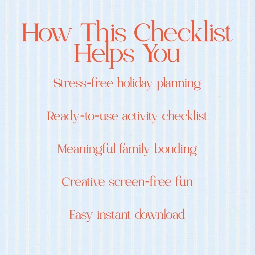 Egg-stra Special Easter Activities for Kids – Printable Easter Kid Activities Checklist for Family Fun, Egg Hunts & Holiday Traditions