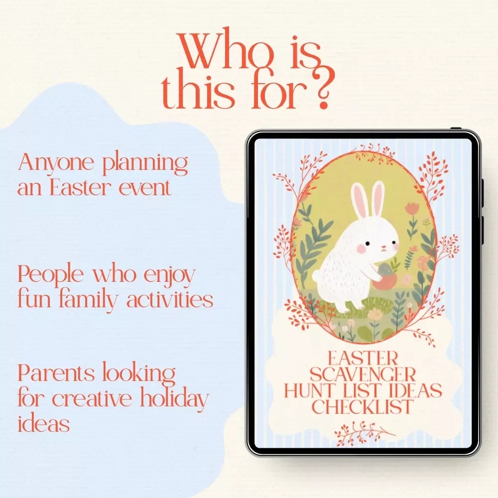 Easter Scavenger Hunt List Ideas Checklist – Fun & Creative Ideas for an Unforgettable Hunt