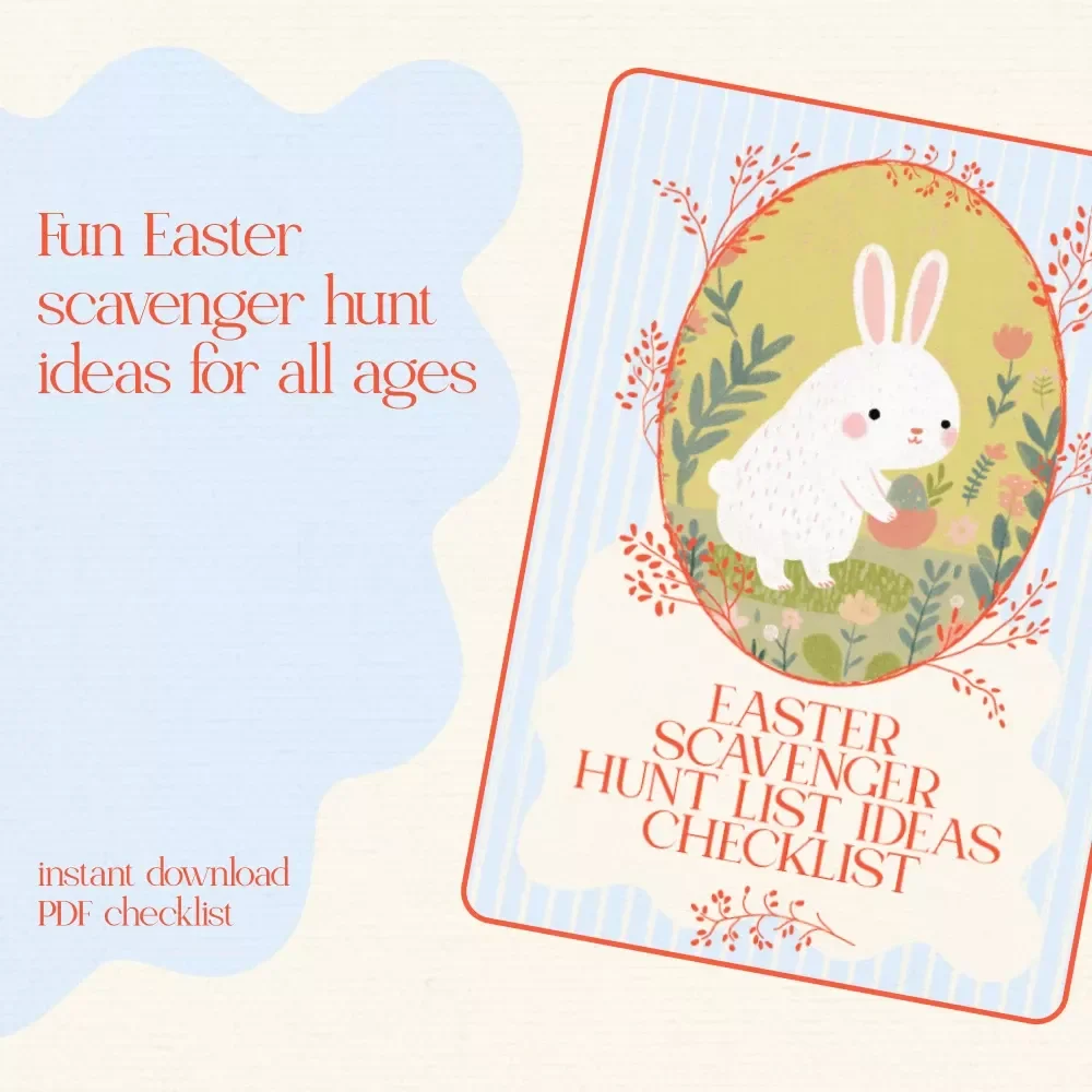 Easter Scavenger Hunt List Ideas Checklist – Fun & Creative Ideas for an Unforgettable Hunt