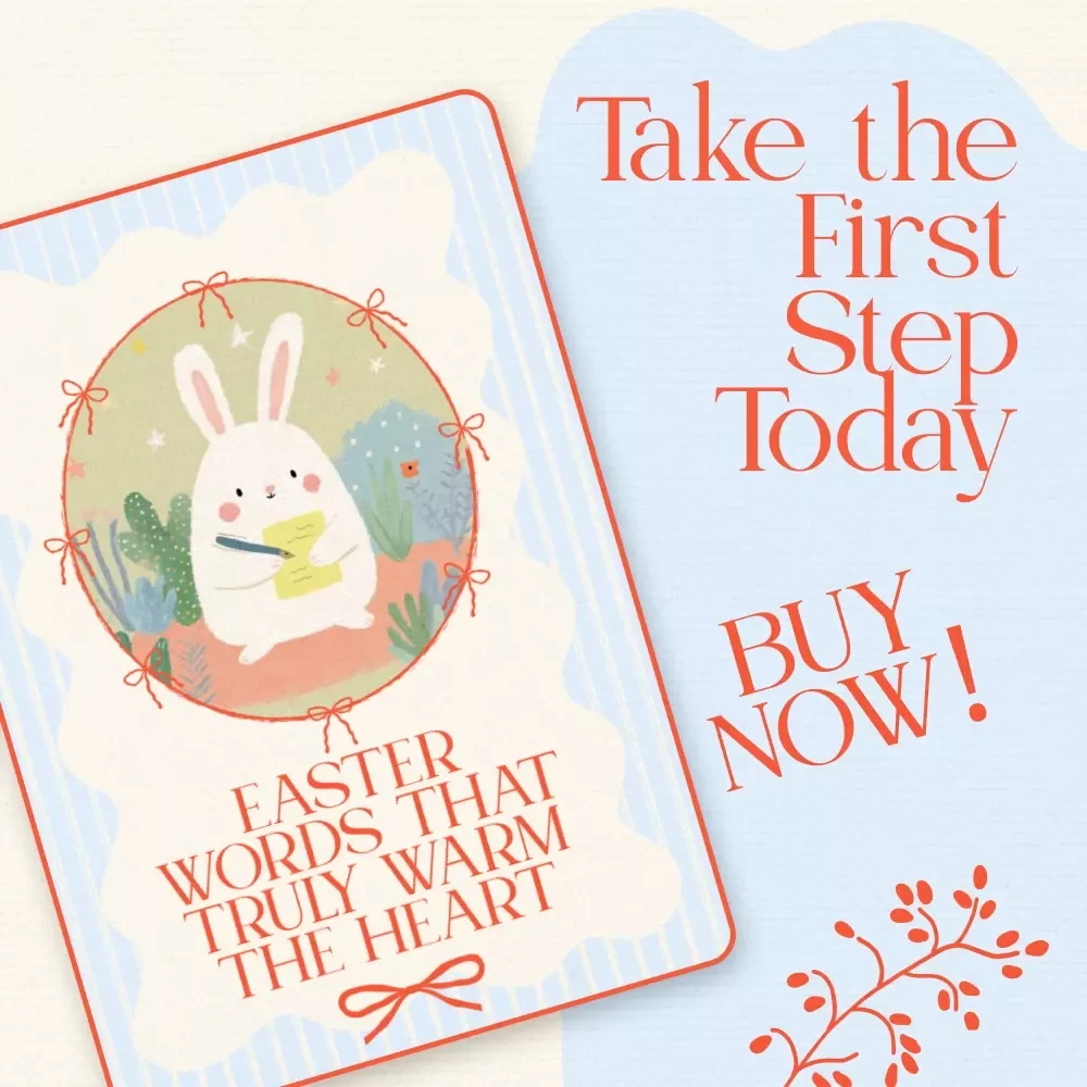 Easter Words That Truly Warm the Heart - Thoughtful Easter Messages for Friends Checklist