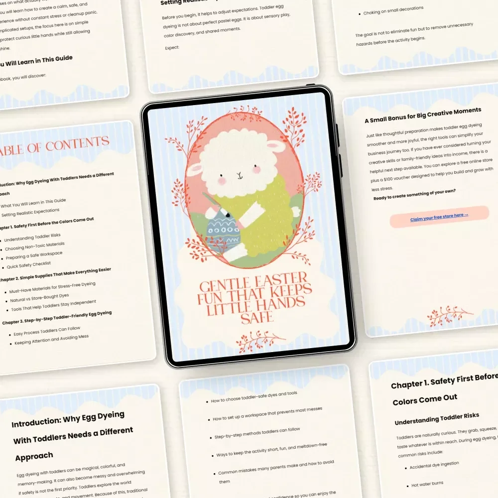 Gentle Easter Fun That Keeps Little Hands Safe: A Toddler-Friendly Guide to Dyeing Eggs Safely