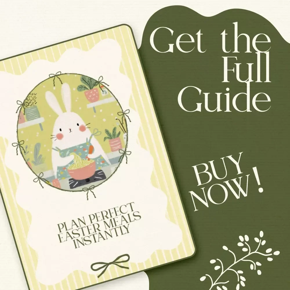 Plan Perfect Easter Meals Instantly – AI Easter Meal Planner Tips eBook for Stress-Free Holiday Hosting & Smart Menu Planning
