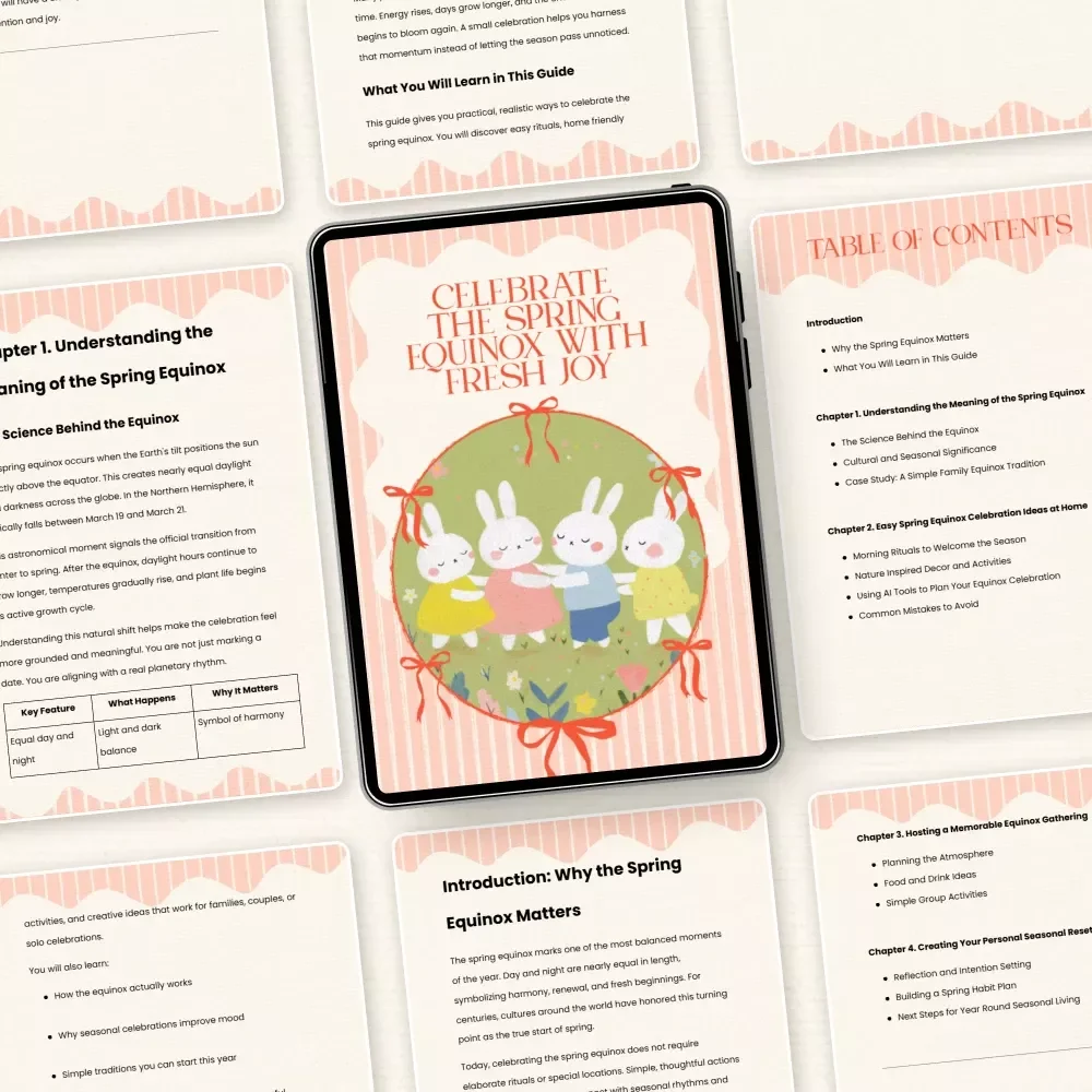 Celebrate the Spring Equinox with Fresh Joy: A Guide to Seasonal Celebrations and Personal Renewal