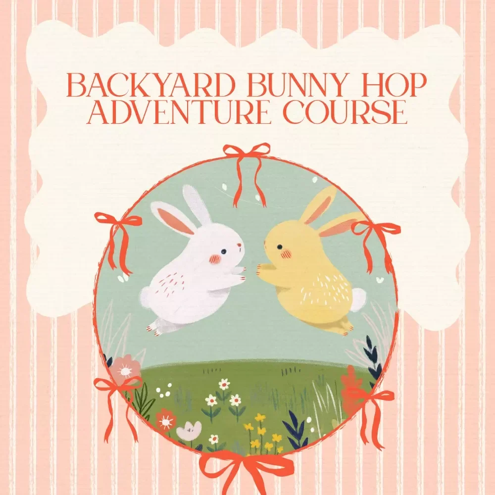 Backyard Bunny Hop Adventure Course - Easter-Themed Bunny Hop Obstacle Course Guide for Backyard Fun
