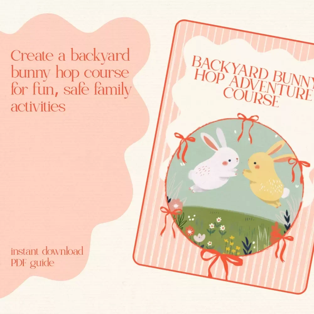 Backyard Bunny Hop Adventure Course - Easter-Themed Bunny Hop Obstacle Course Guide for Backyard Fun