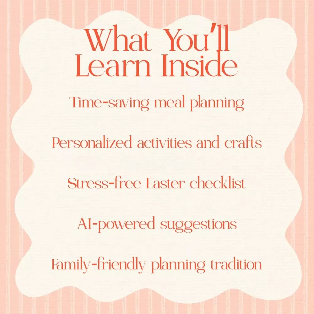 Creating Your Own Digital Easter Planner: A Step-by-Step Guide to Stress-Free Easter Planning