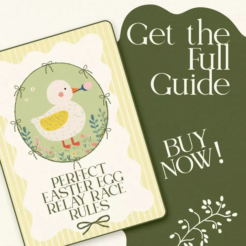 Perfect Easter Egg Relay Race Rules Guide - Digital Download with Official Rules, Game Variations & Tips for Hosting an Unforgettable Event