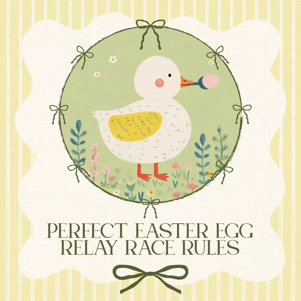 Perfect Easter Egg Relay Race Rules Guide - Digital Download with Official Rules, Game Variations & Tips for Hosting an Unforgettable Event