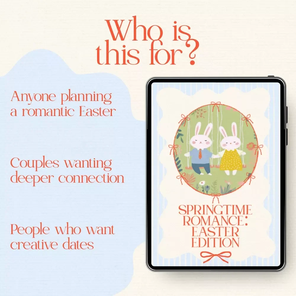 Springtime Romance: Easter Edition – Romantic Easter Date Night Ideas Guide for Couples, Creative Holiday Love Planner & Printable Checklist