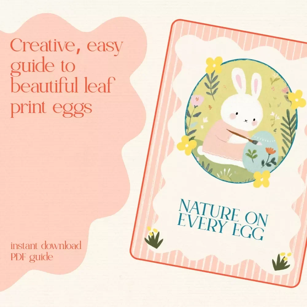 Nature on Every Egg: A Step-by-Step Guide to Egg Dyeing with Leaf Prints