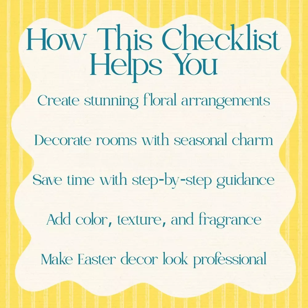 Your Ultimate Easter Floral Decorating Checklist – Spring Floral Decorating for Easter Guide