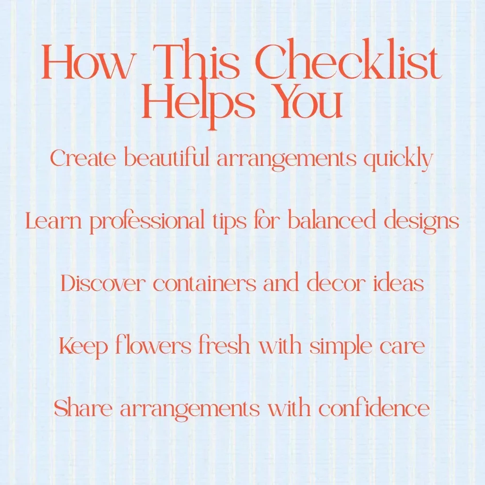 Easter Flower Arranging Ideas Made Easy – Step-by-Step Checklist for Creative Easter Flower Arranging Ideas