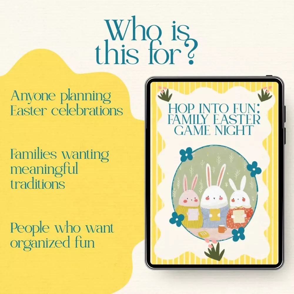 Hop Into Fun: Family Easter Game Night – The Ultimate Guide for Easter Family Game Night Ideas, Printable Planning Checklist & AI-Enhanced Holiday Fun