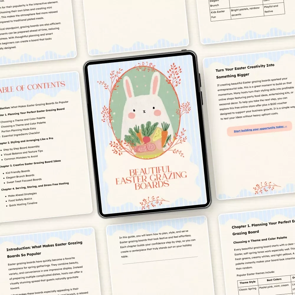 Beautiful Easter Grazing Boards Guide: Creative Easter Grazing Board Ideas, Planning & Styling Tips