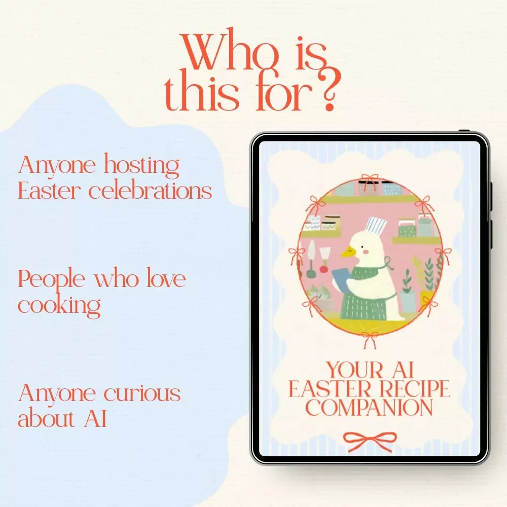 Your AI Easter Recipe Companion – AI Easter Recipe Generator eBook for Festive Menus, Brunch Planning & Creative Holiday Cooking Guide (Instant Digital Download)