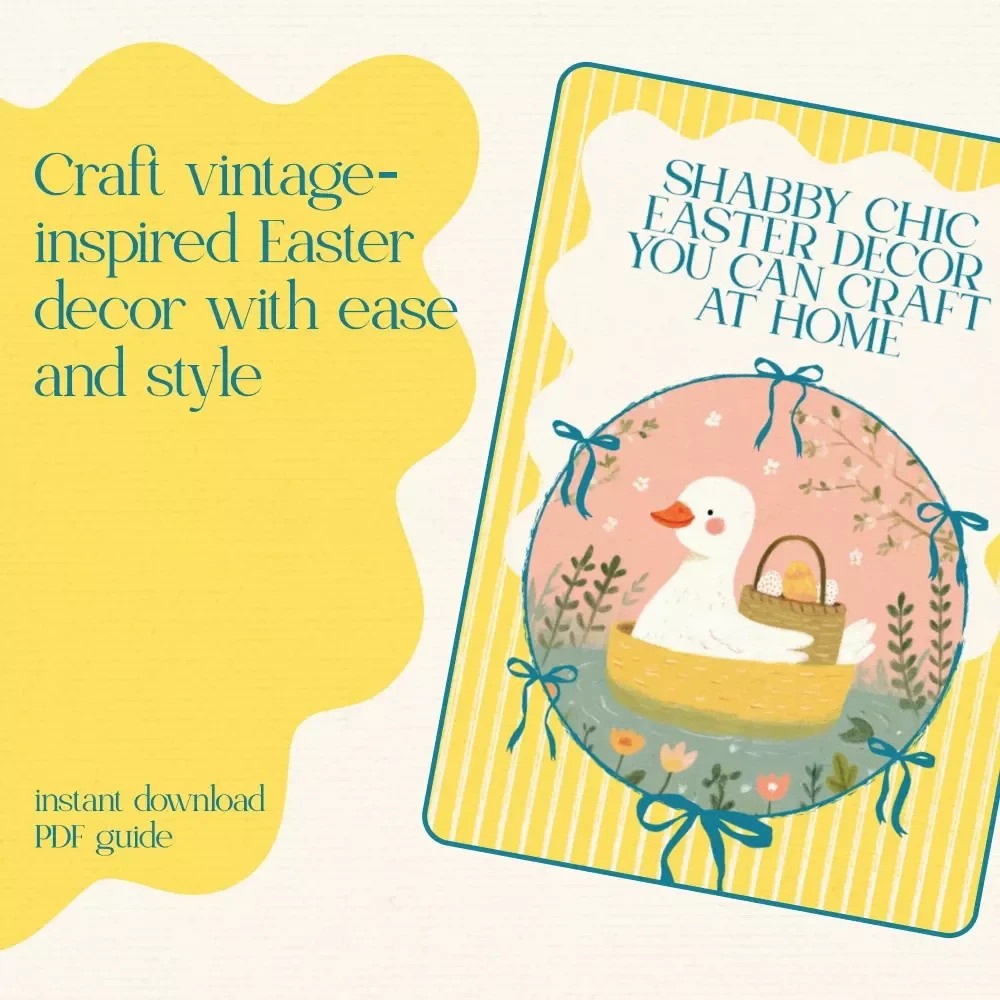 Shabby Chic Easter Decor You Can Craft at Home - DIY Guide for Vintage-Inspired Easter Crafts