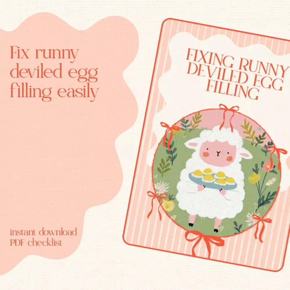 Fixing Runny Deviled Egg Filling Checklist – How to Fix a Runny Deviled Egg Filling Quickly and Easily | Easter Cooking Guide
